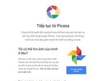 Tablet Screenshot of picasa.google.com.vn