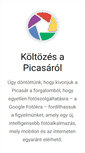 Mobile Screenshot of picasa.google.hu