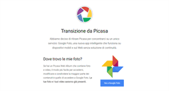 Desktop Screenshot of picasa.google.it