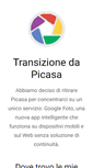 Mobile Screenshot of picasa.google.it