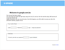 Tablet Screenshot of google.com.ba