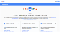 Desktop Screenshot of myaccount.google.com