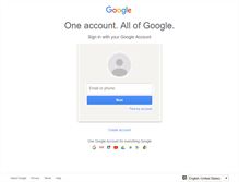Tablet Screenshot of myaccount.google.com