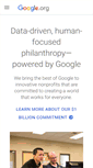 Mobile Screenshot of google.org