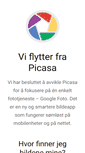 Mobile Screenshot of picasa.google.no