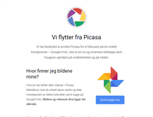 Tablet Screenshot of picasa.google.no