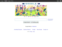 Tablet Screenshot of google.sr