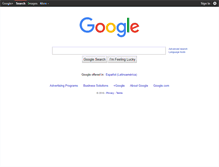 Tablet Screenshot of blogsearch.google.cl