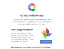 Tablet Screenshot of picasa.google.se